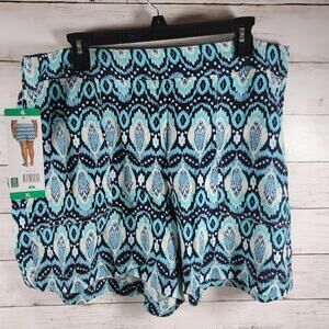 Wildfox Women's Shorts Pull On Elastic Waist Size XXL NEW Southwest Boho Casual